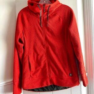 Outdoor Research Trail Mix Fleece Full Zip Hoodie Orange Size S Women’s Jacket